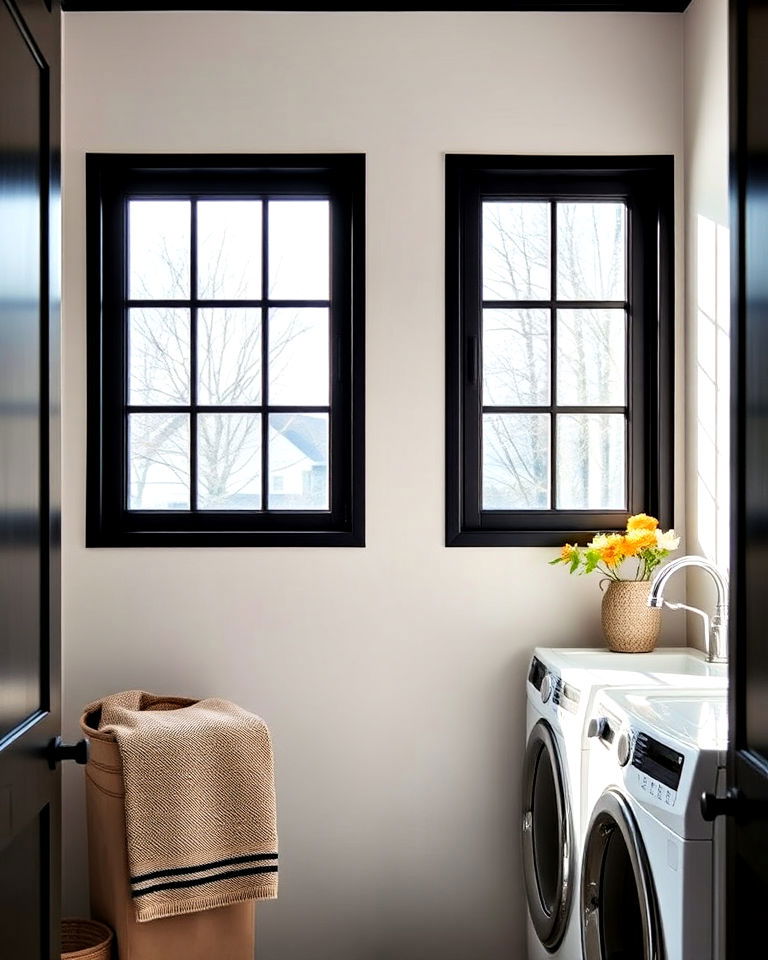 Bold Black Window Frames That Make a Statement