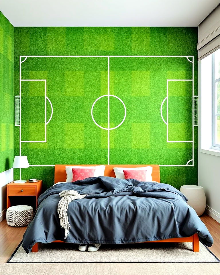 Create an Immersive Soccer Pitch Wall Feature