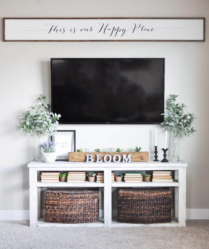 Incorporate Woven Baskets for Stylish Storage
