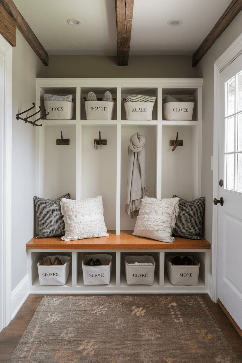 Design a Custom Storage Bench with Compartments