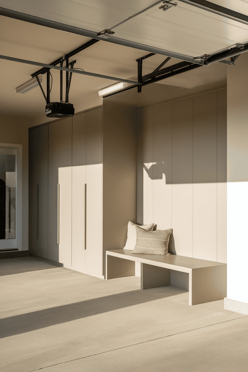 Designing a Sleek and Practical Garage Entryway