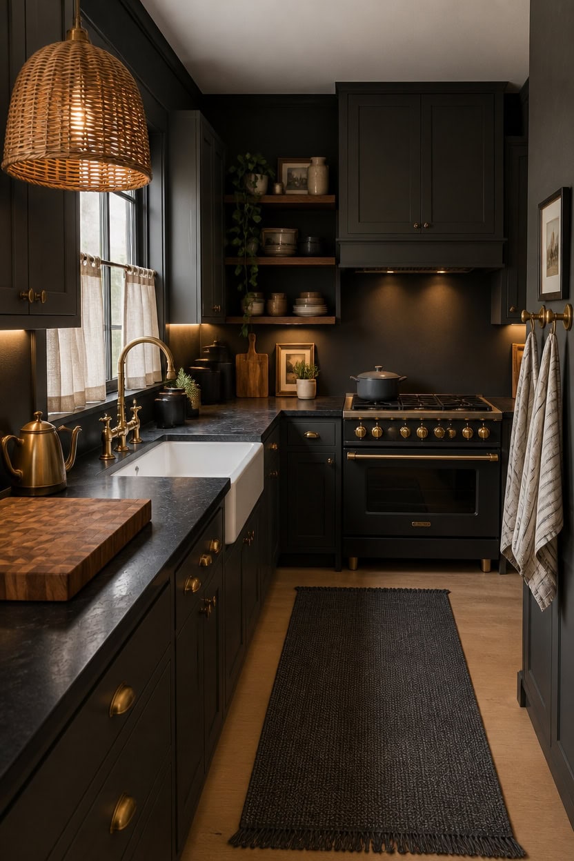 How Dark Gray Kitchens Achieve a Warm, Inviting Atmosphere