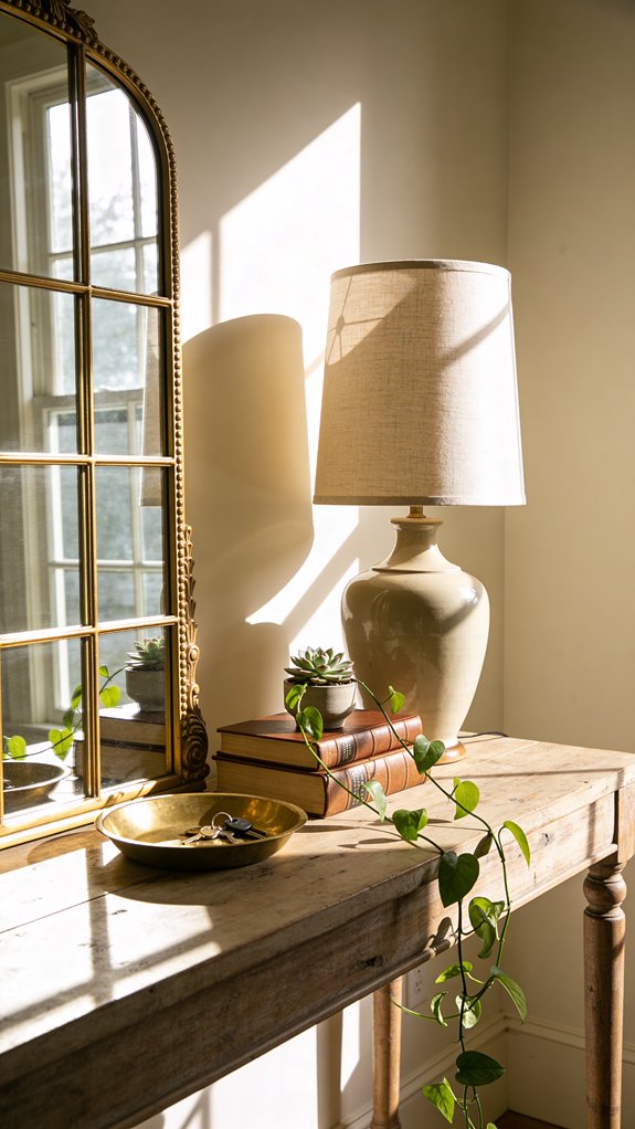 Mastering Height Variation for a Captivating Entry Table Display
