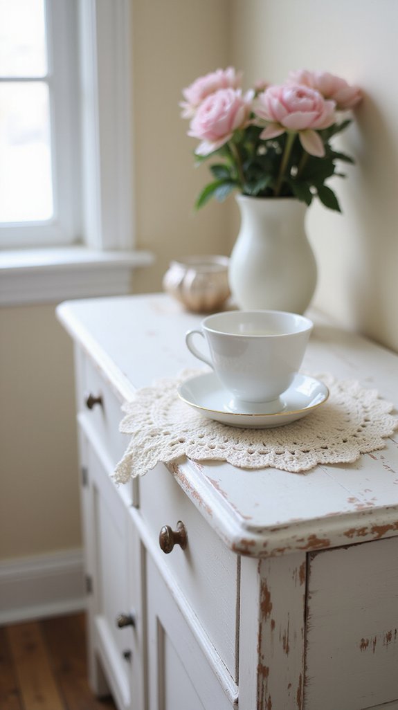 Opt for Weathered Wood Furnishings to Capture Shabby Chic Essence