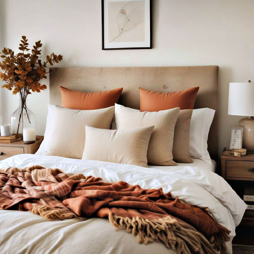 Cozy Up Your Bed with Stylish Accent Pillows