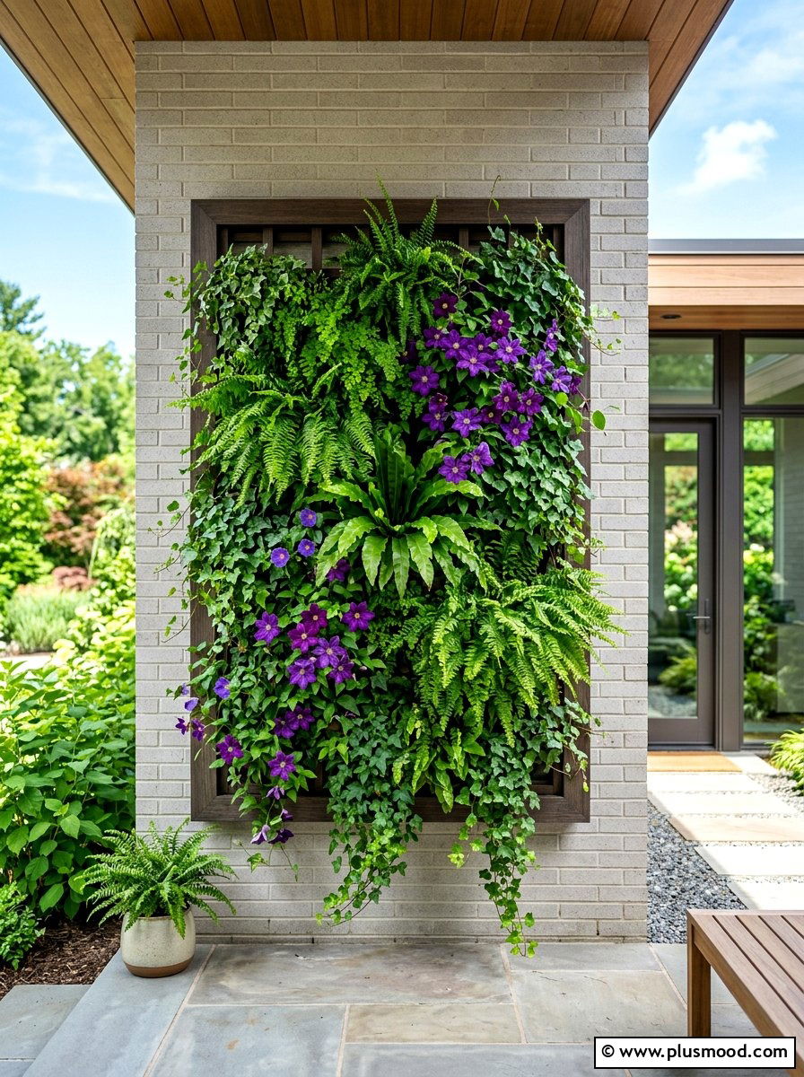 Transform Your Patio with a Vertical Garden Wall