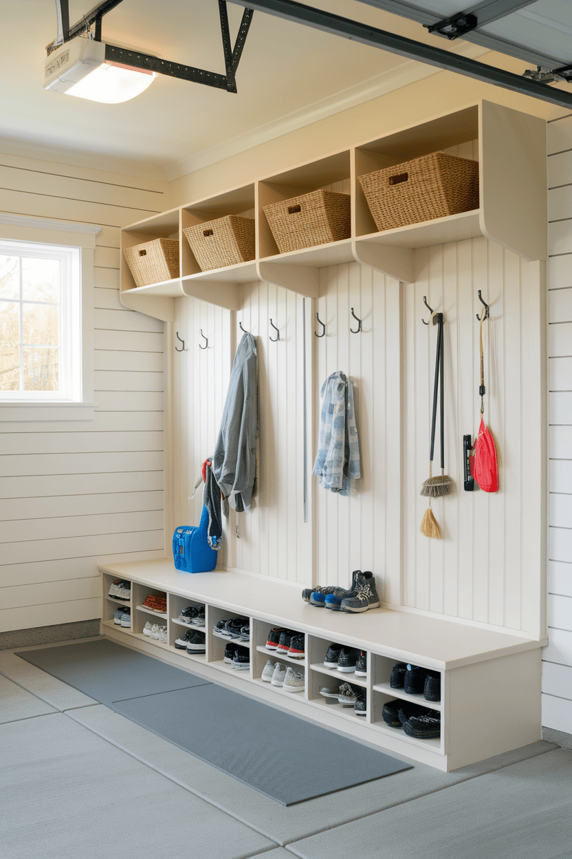 Smart Storage Solutions for Your Garage Mudroom