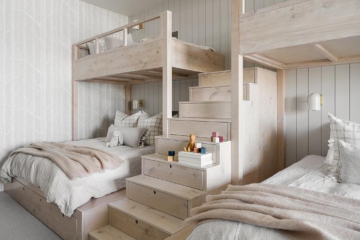 Studio McGee’s Cozy Rustic Storage Bed for Kids’ Rooms