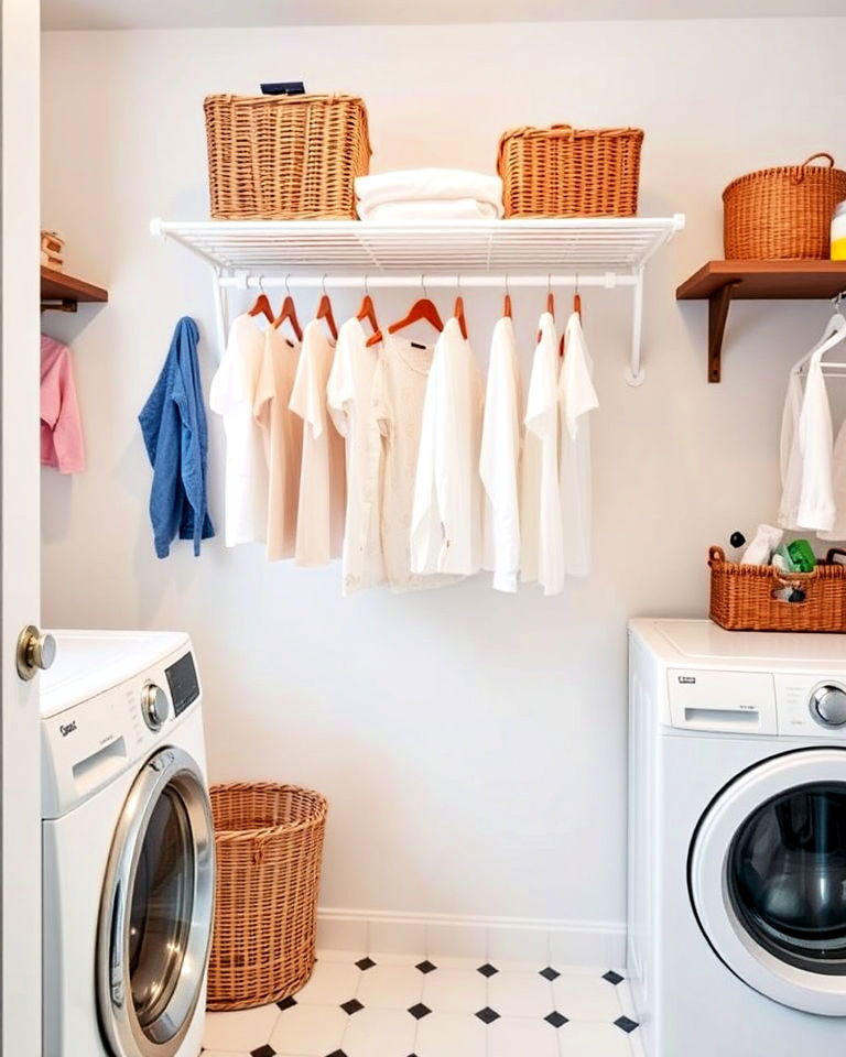 Space-Saving Wall-Mounted Drying Solutions