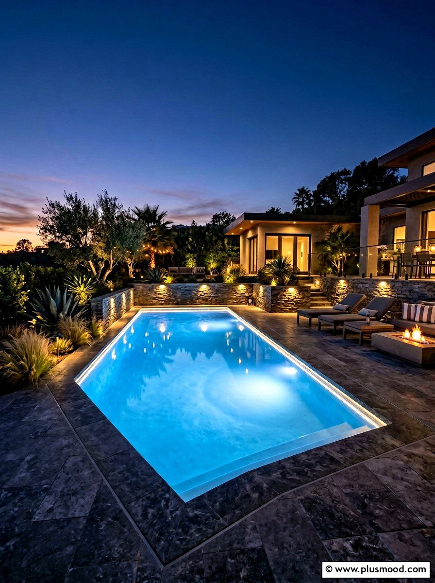 Modern Pool Lighting
