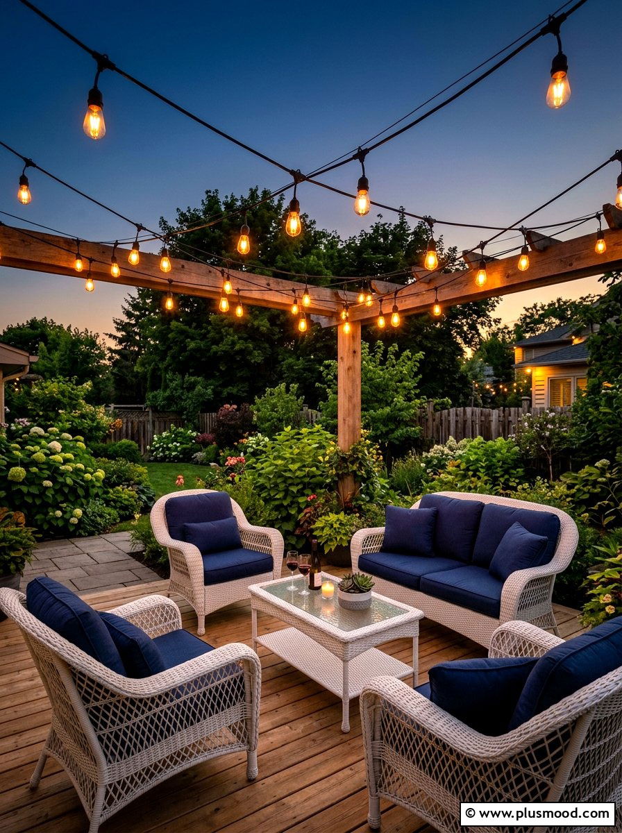 Enchant Your Patio with Twinkling Outdoor String Lights