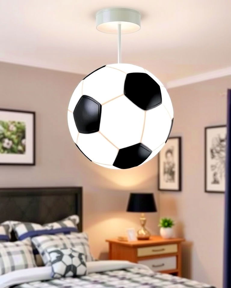 Glow Up Your Room with Soccer-Inspired Pendant Lights
