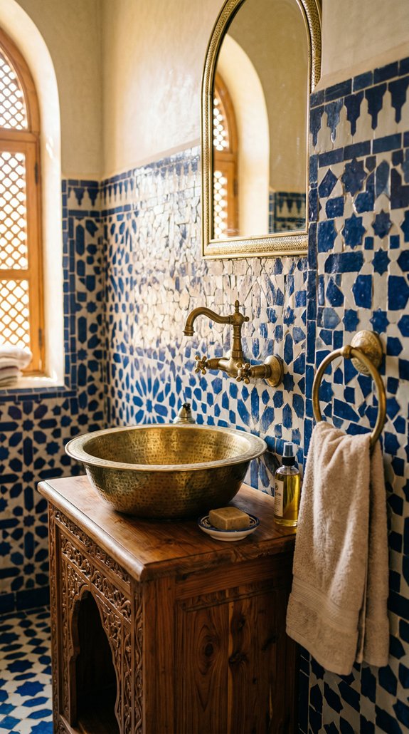 Choosing the Perfect Grout Shade for Your Moroccan Zellige Tiles