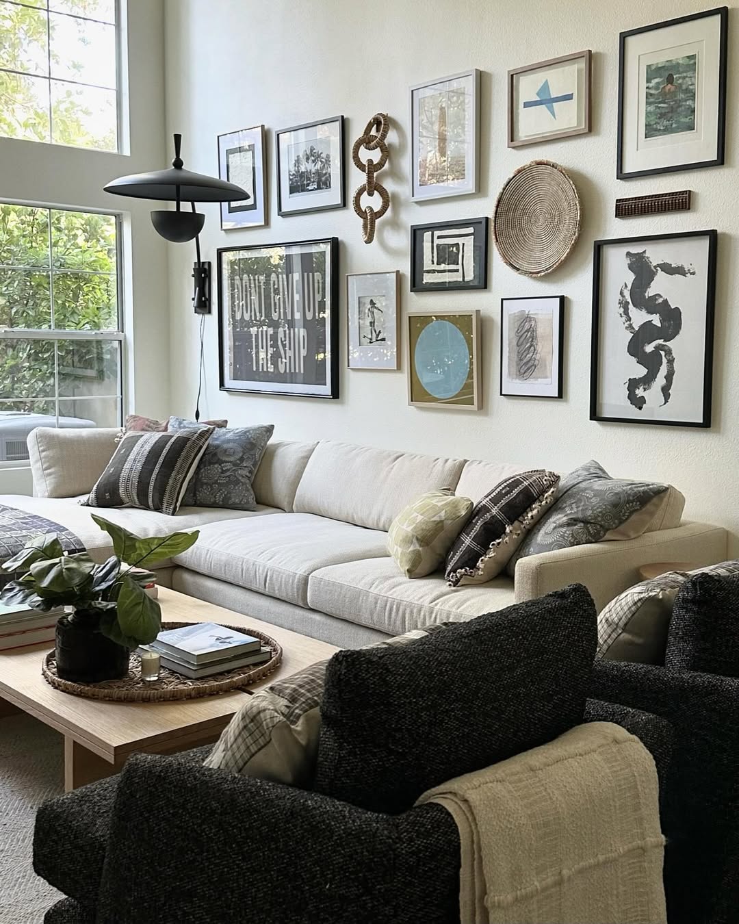 Creating a Cozy Neutral Gallery Wall with Textural Charm