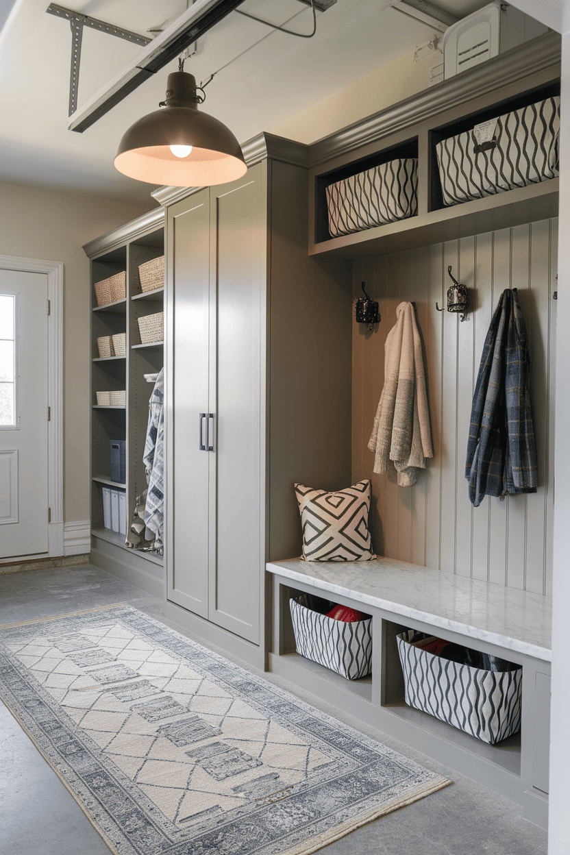 Revamp Your Garage Mudroom into a Welcoming Space