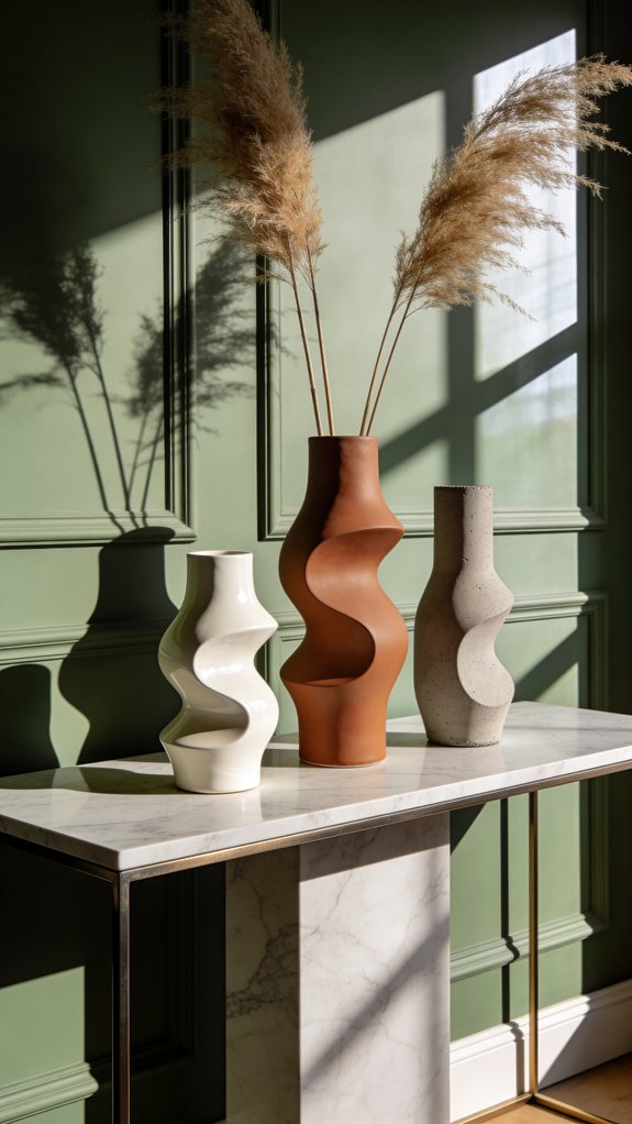 Artistic Vases and Sculptural Vessels to Transform Your Entryway