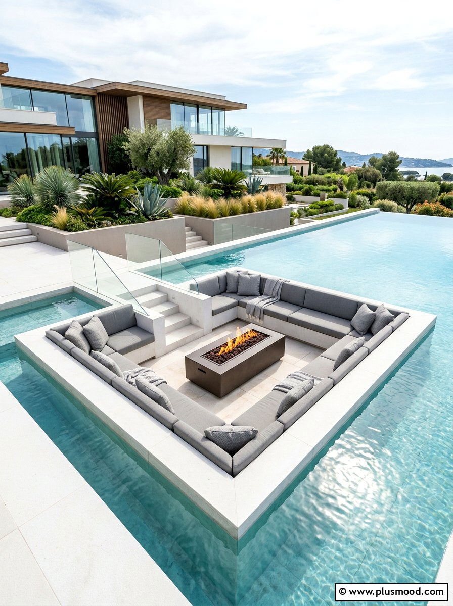 Sunken Pool Lounge