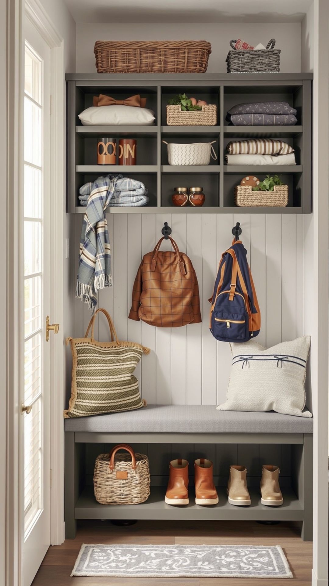 Cozy Seating with Handy Storage