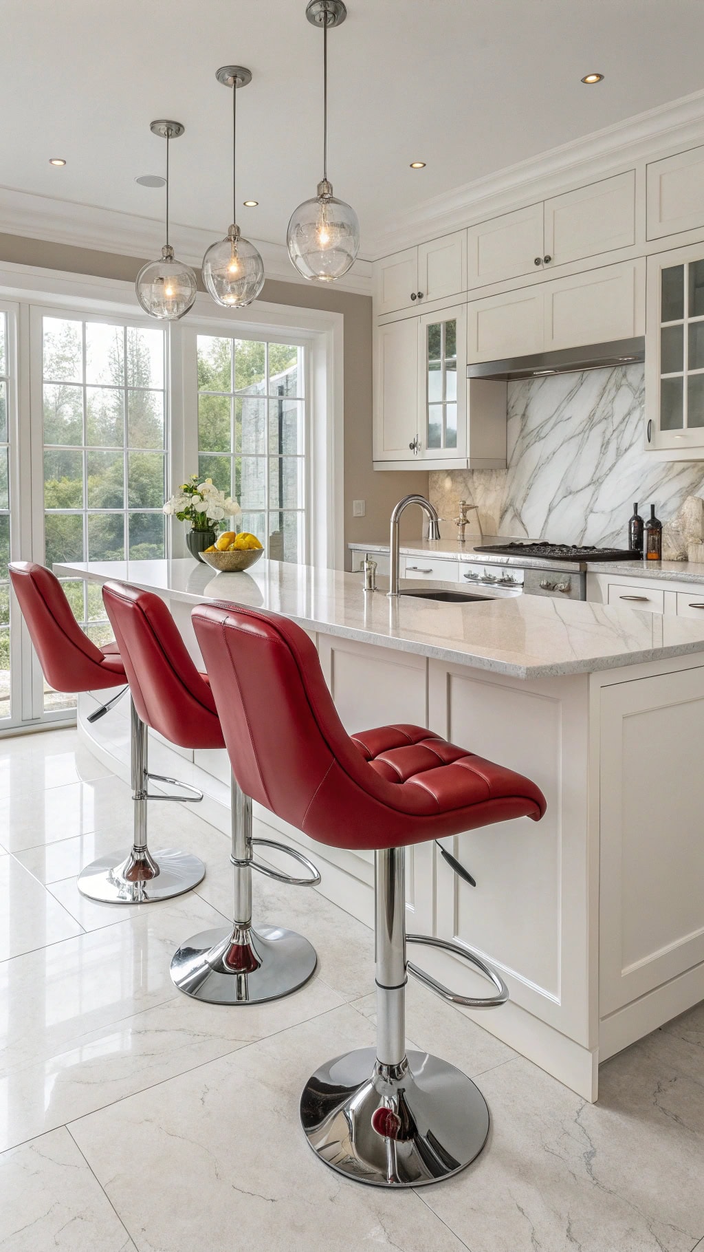 Red Bar Stools and Seating Options