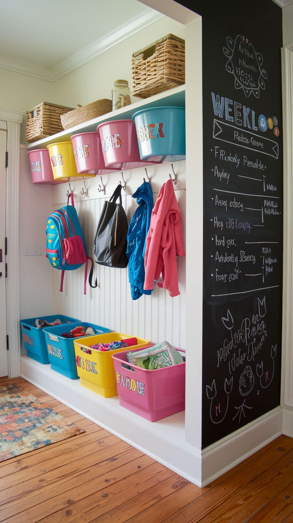 Seamless Mudroom and Laundry Fusion