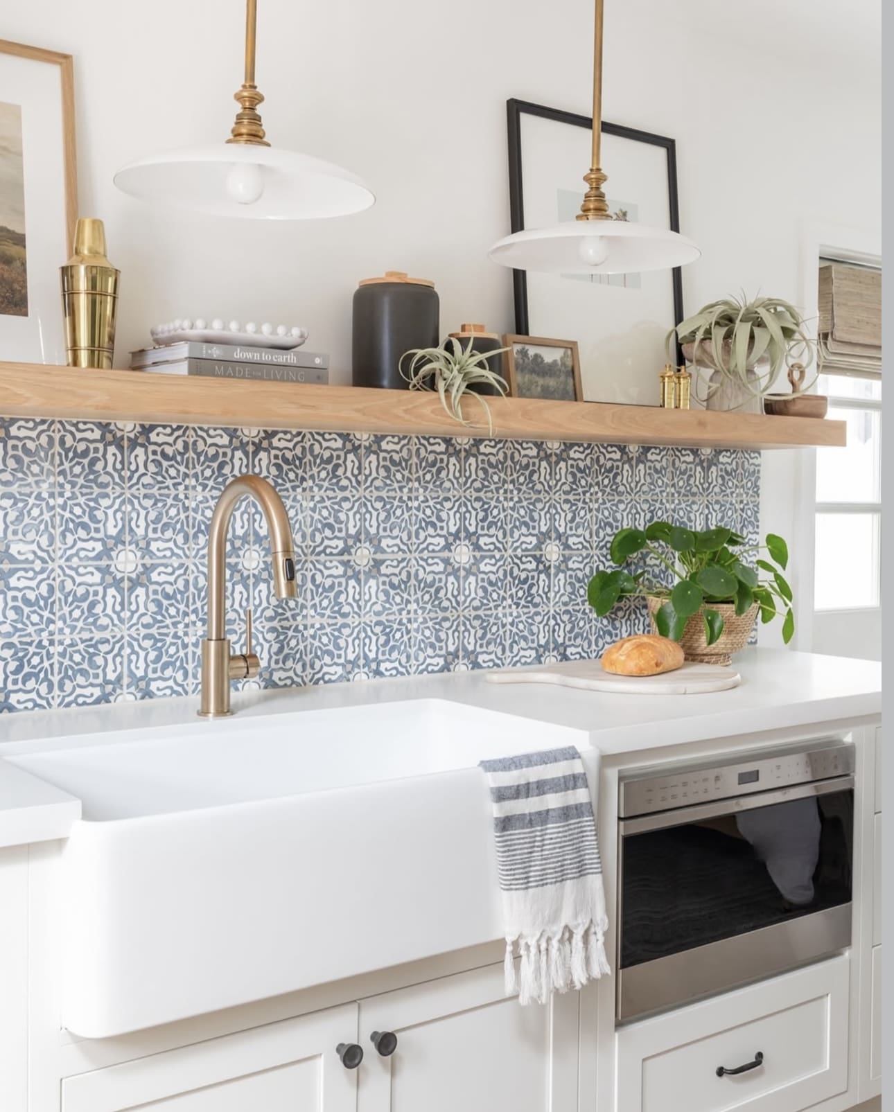 Enhance Your Kitchen with Lush Greenery