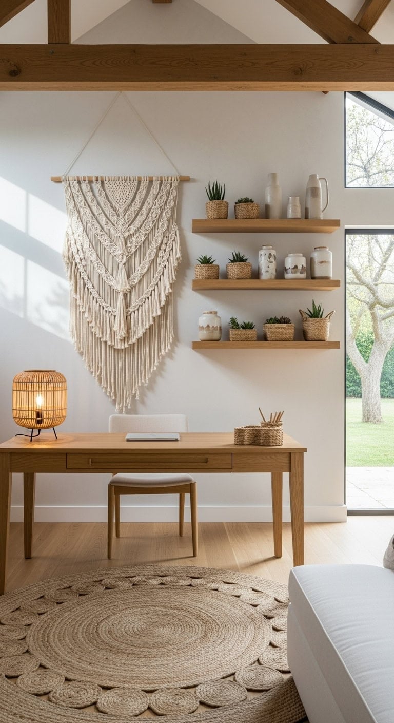 Weave Warmth Into Your Workspace: Embrace Macrame Magic