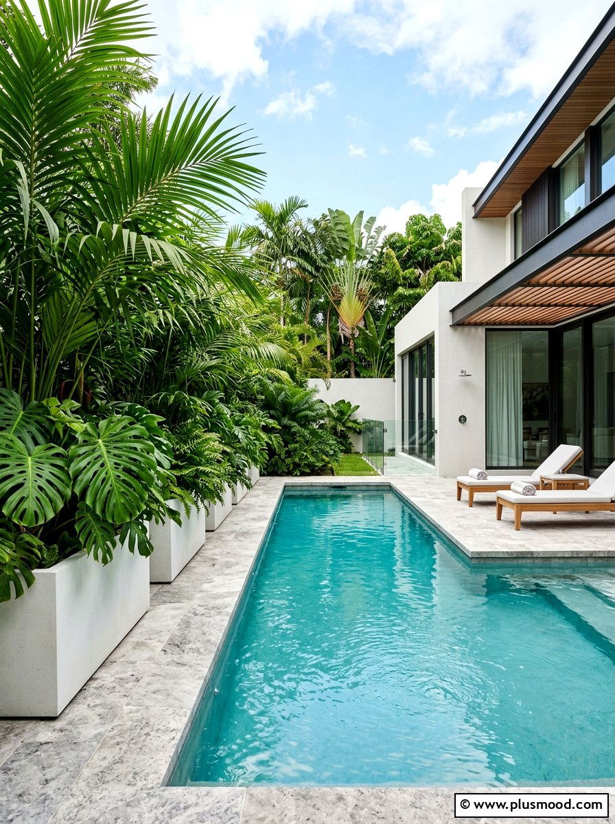 Tropical Modern Landscaping