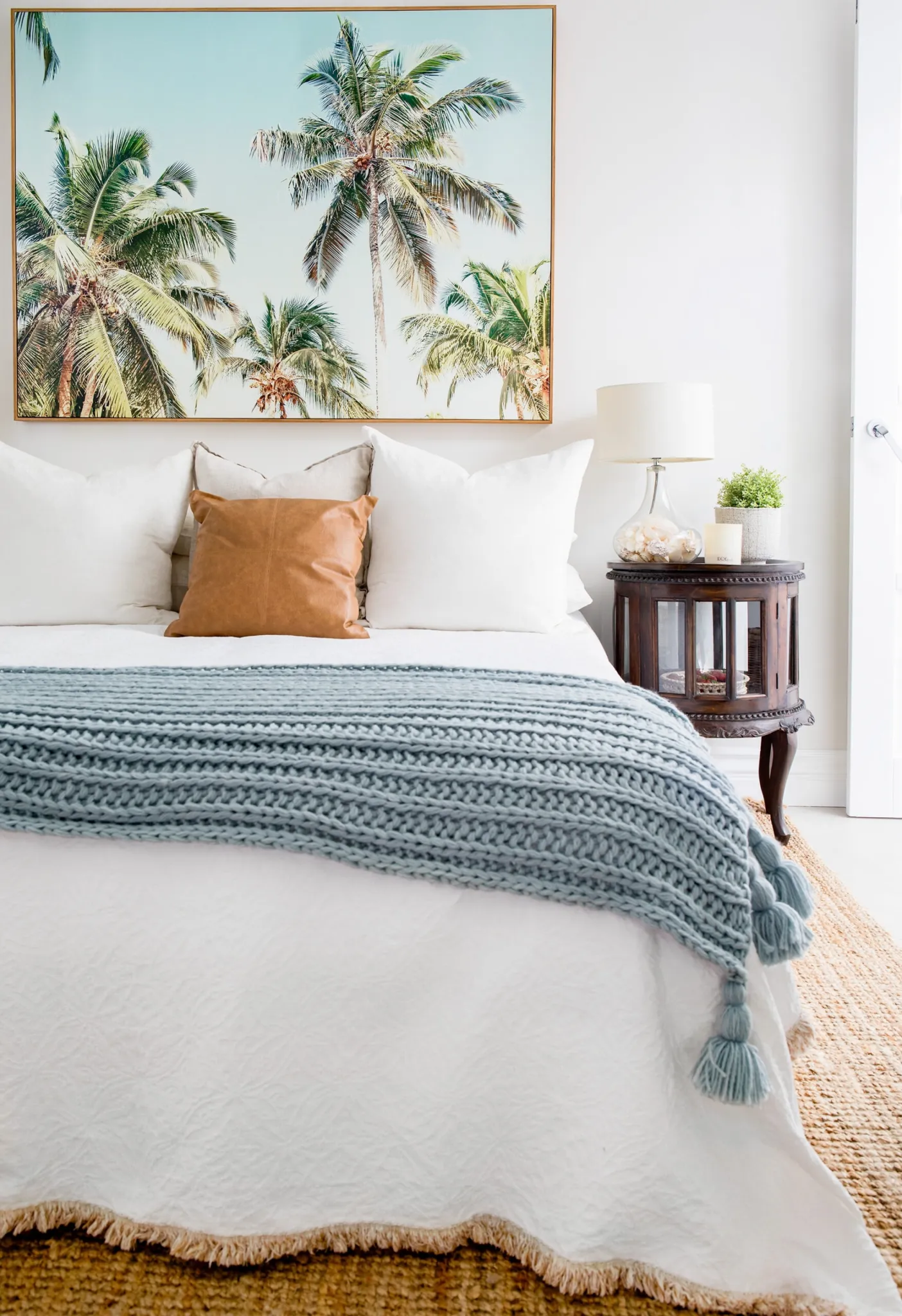 Tropical Palm Art for Your Coastal Sanctuary