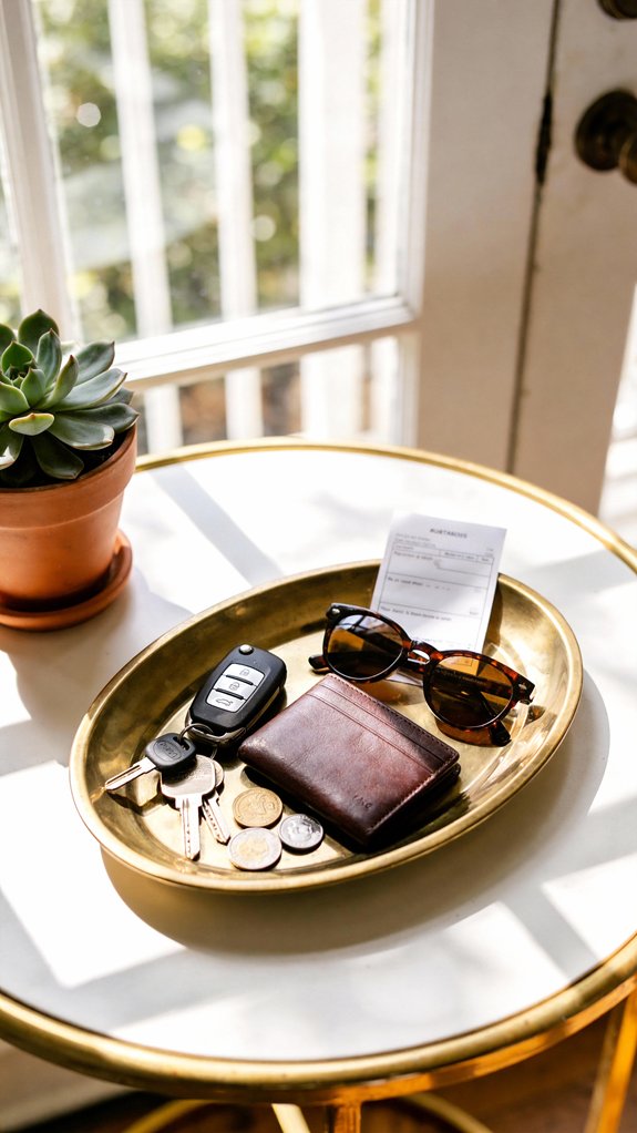Stylish Trays and Catchalls to Declutter Your Entryway Table