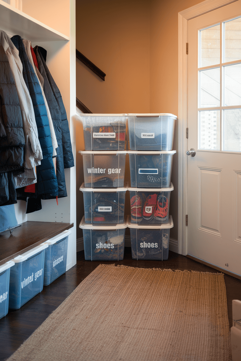 Maximize Space with Versatile Stackable Containers