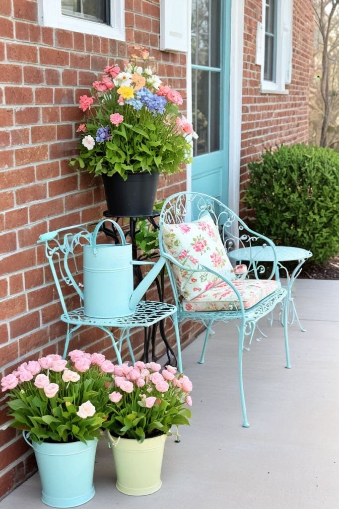 Harmonize Your Porch with Door-Inspired Hues