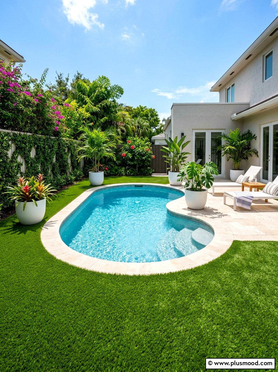 Synthetic Turf Solutions for Poolside Spaces