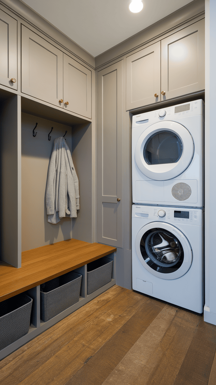 Maximize Mudroom Efficiency with Vertical Laundry Solutions