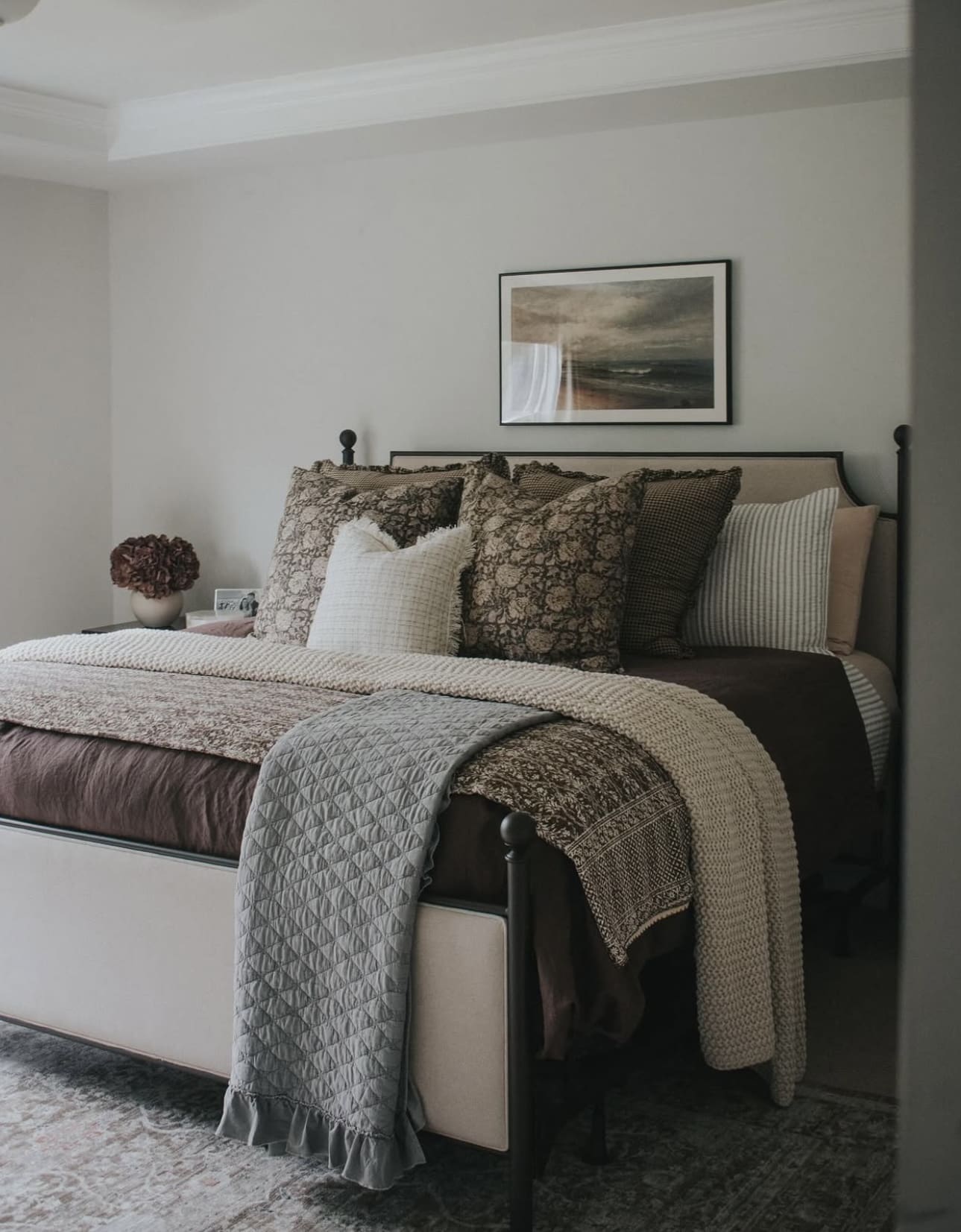 Creating Depth with Cozy Bedding Layers