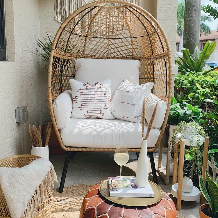 Elevate Your Outdoor Space with a Chic Cocoon Chair