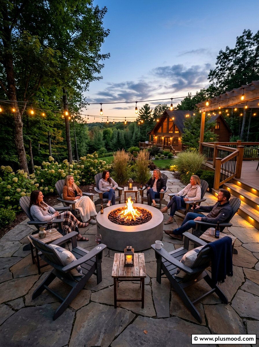 Creating Comfortable Seating Around Your Fire Pit