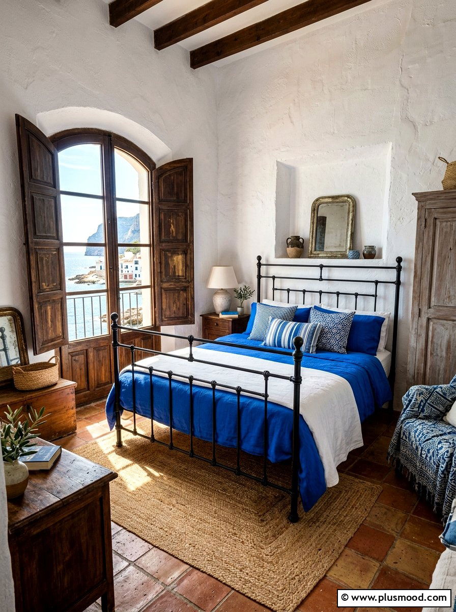 Sun-Kissed Mediterranean Beachside Bedroom Vibes