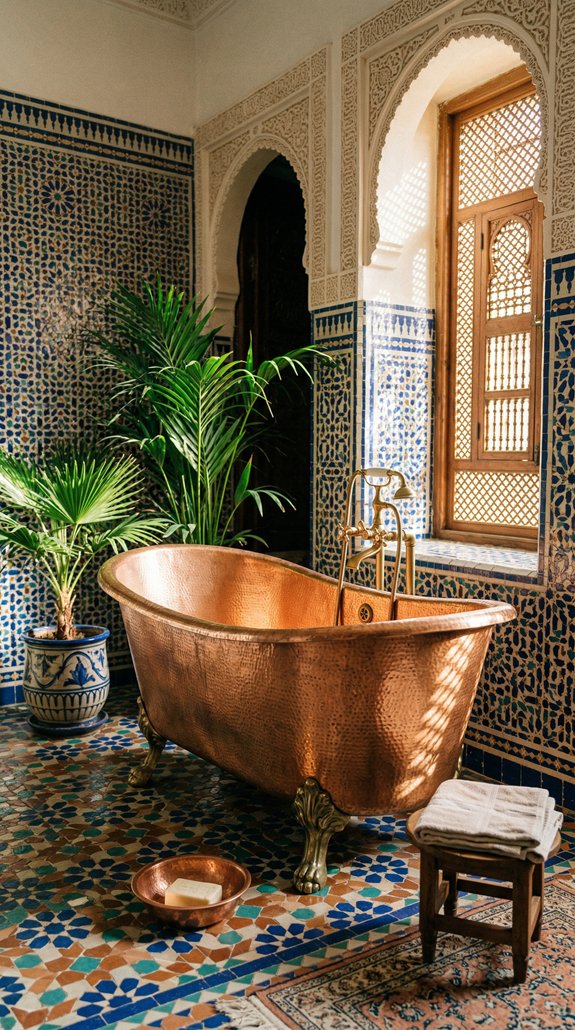 Stunning Freestanding Tubs Perfect for a Moroccan-Inspired Bathroom