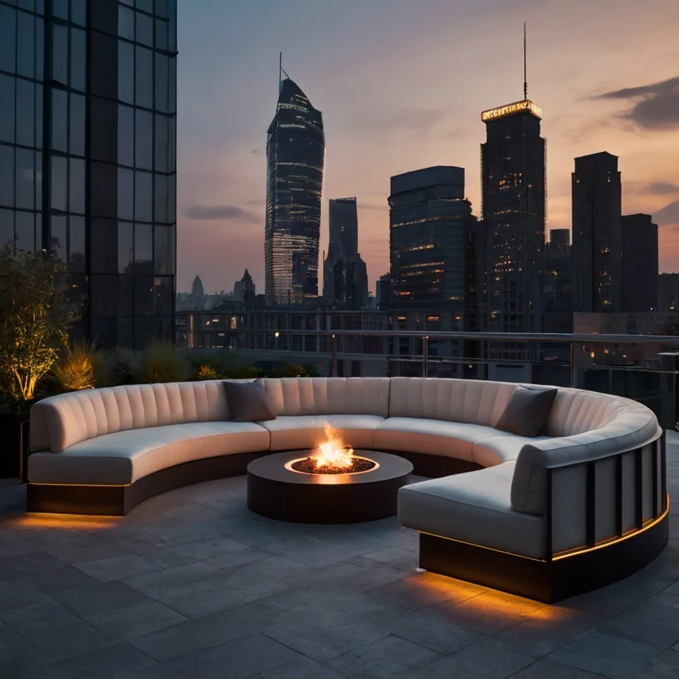 Elevate Your Rooftop Ambiance with LED Accent Lighting