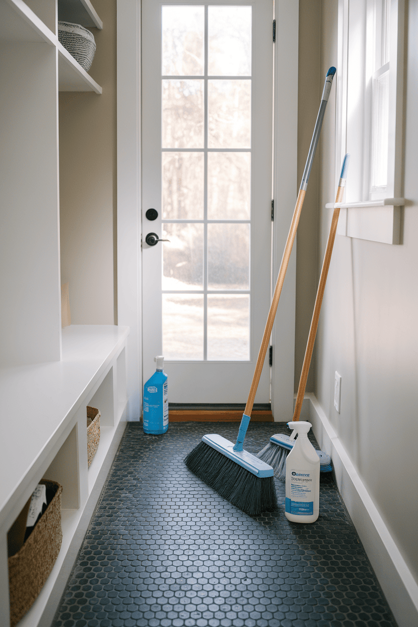 Caring for Your Penny Tile Mudroom Flooring
