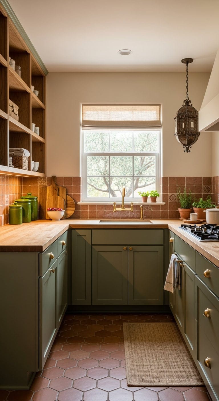 Sun-Kissed Elegance: Elevate Small Kitchens with Terracotta’s Timeless Charm