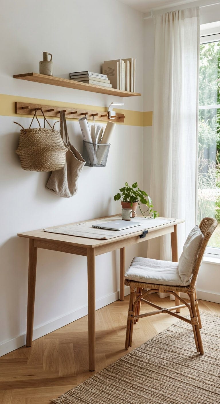 Add Modular Peg Rails for Adaptable Wall Organization