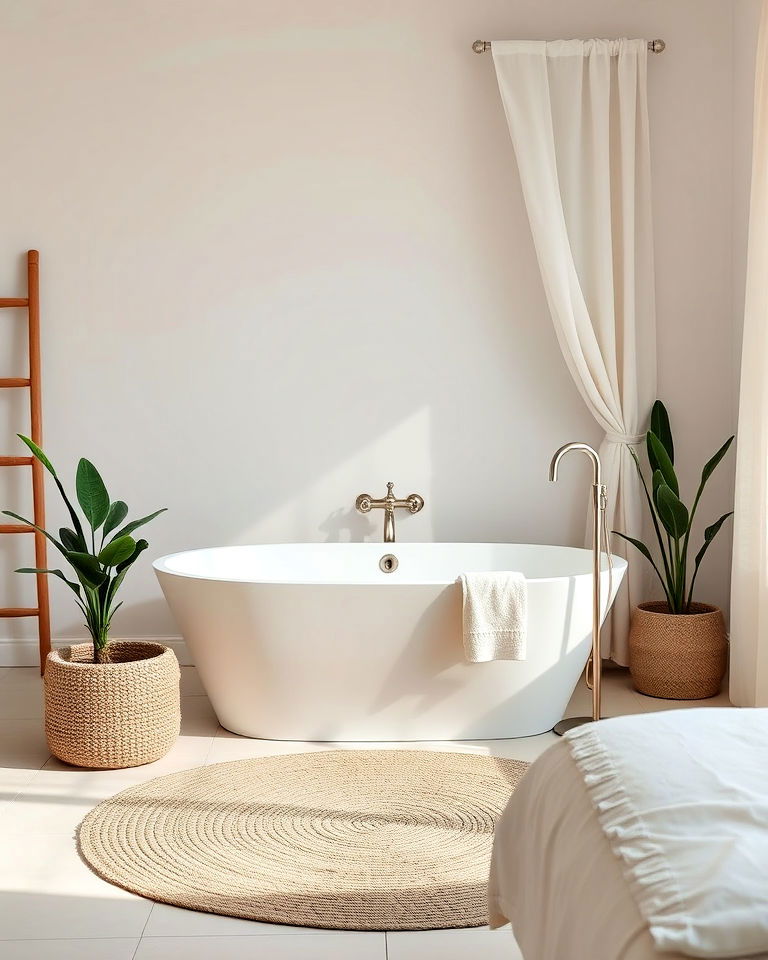 Maximize Space with Smart Corner Bathtub Placement