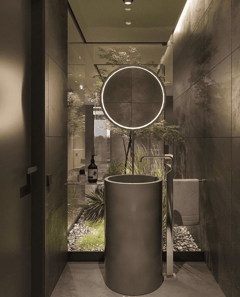 10. Full-Length Floor Mirror Leaning Against the Wall