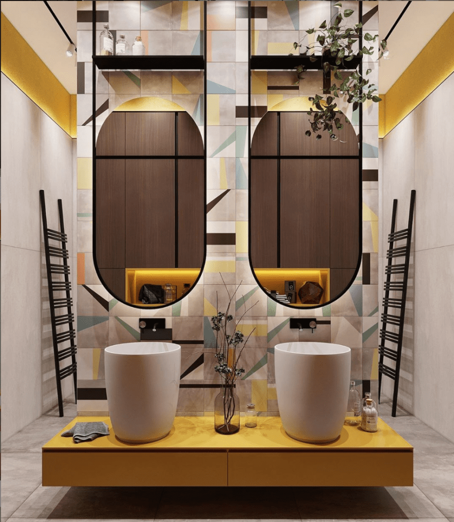 8. Sunburst Mirror as a Decorative Focal Point