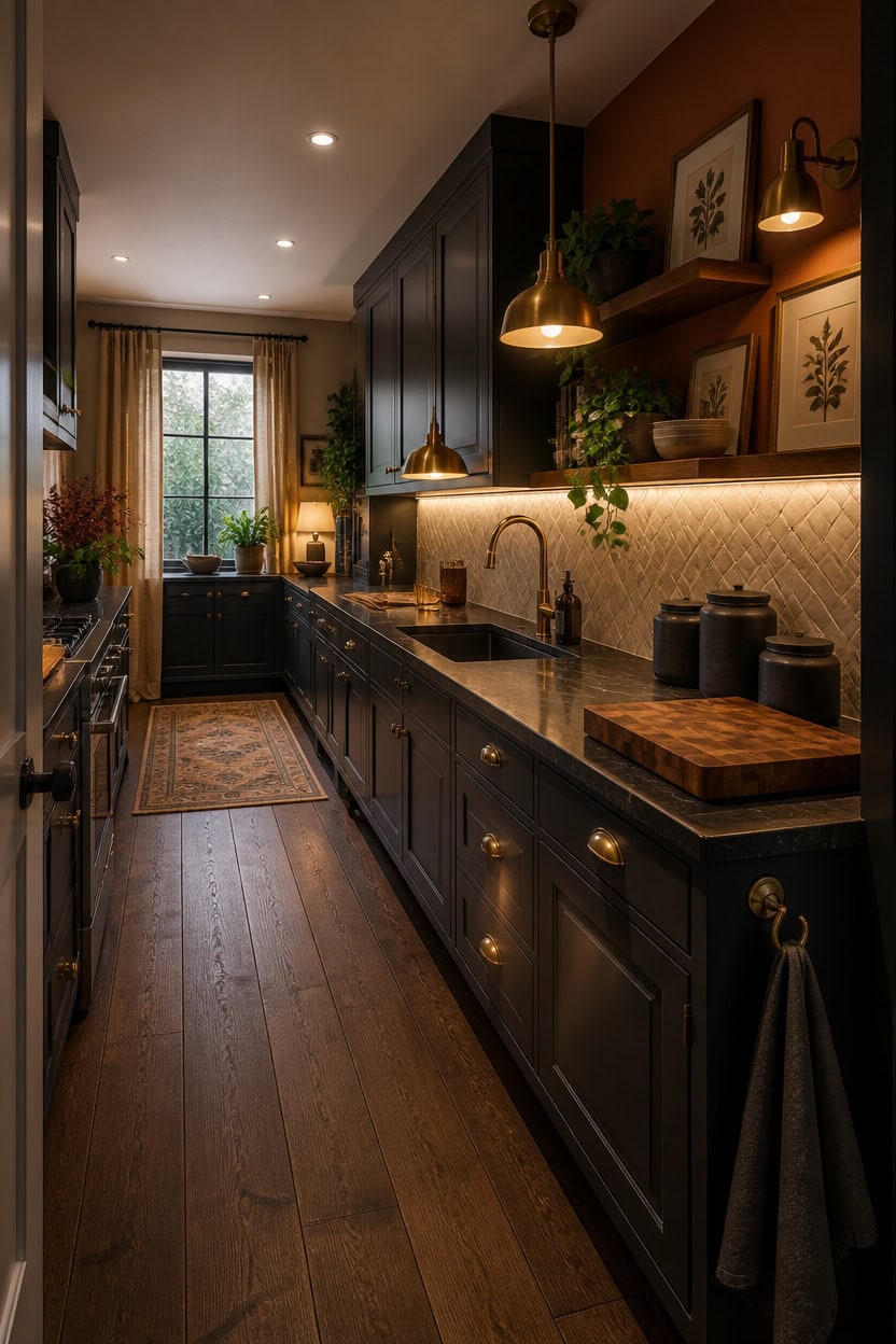 Illumination Techniques to Enrich Charcoal Kitchens with Warmth