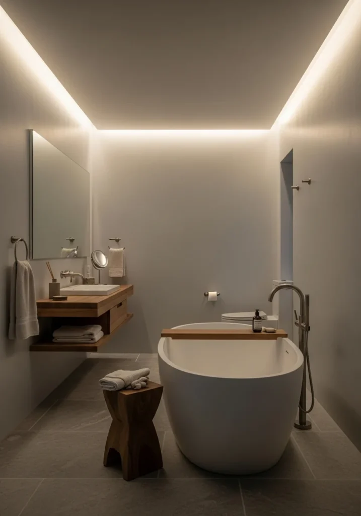 Serene Ambiance with Hidden Cove Lighting