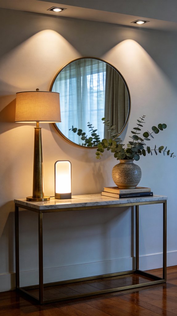 Mastering Layered Lighting to Enhance Your Entryway Display
