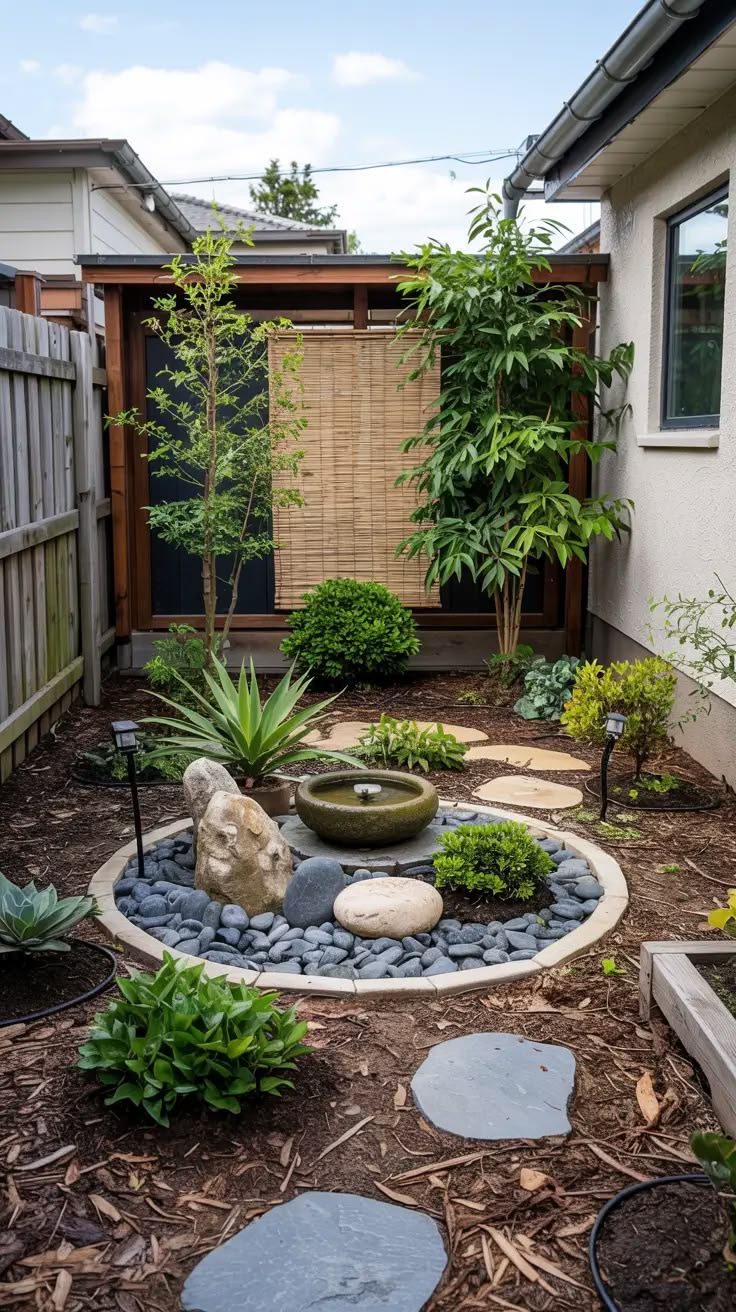 Stone Circle Zen Garden