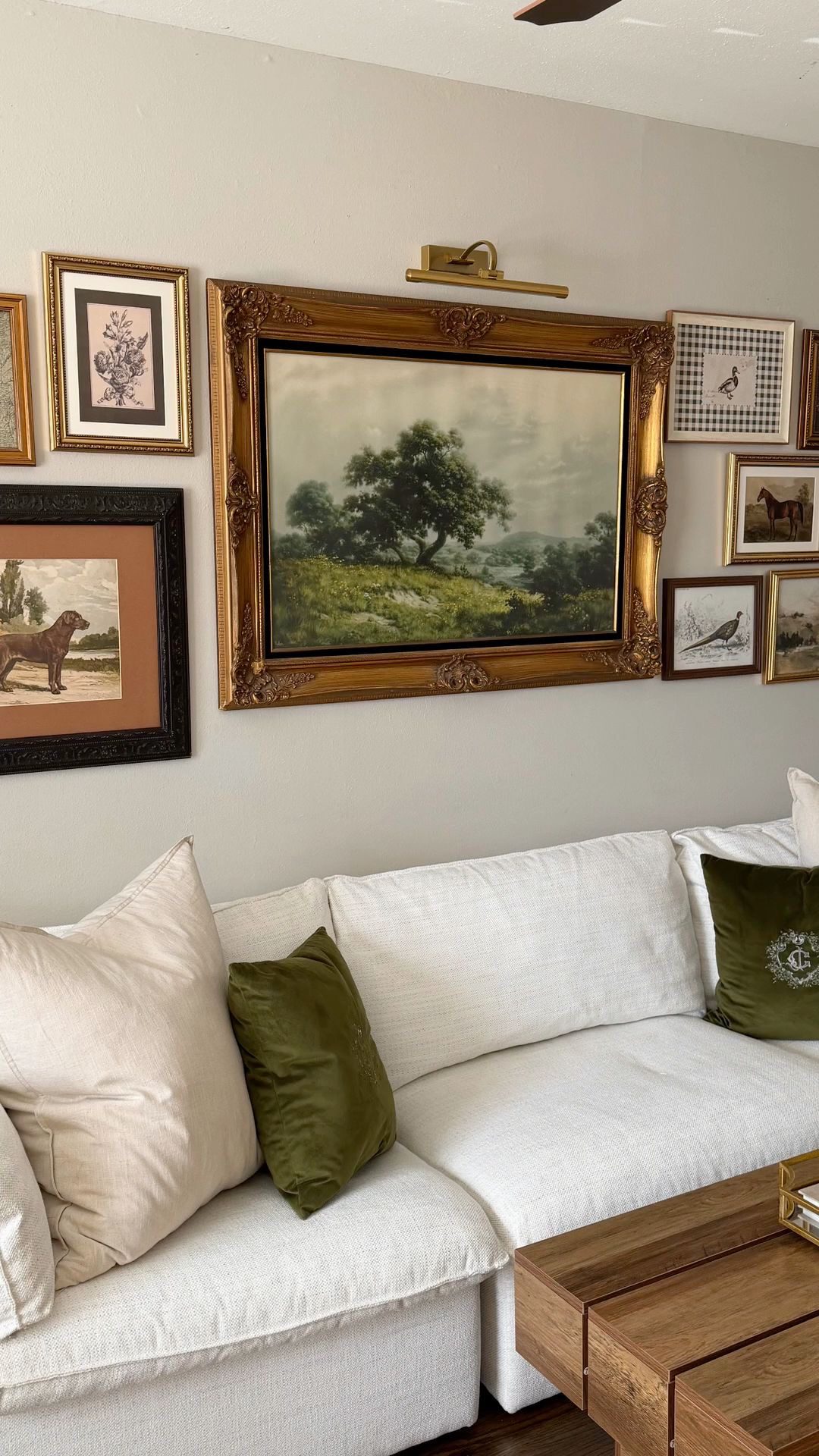 How to Use a Bold Centerpiece to Unite Your Gallery Wall
